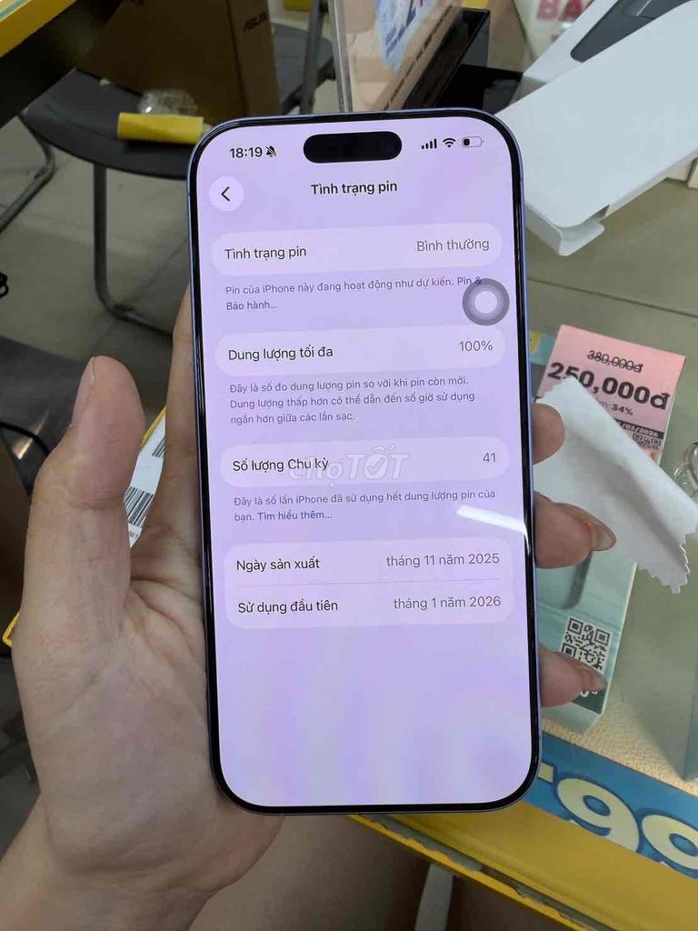 Apple iPhone 17 256GB Xanh. Mua bán Điện thoại tại Thành phố Nha Trang Khánh Hòa được đăng bởi Huy Quốc hình 1
