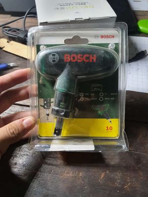 Dụng cụ vặn vít Bosch siêu xịn 10 đầu