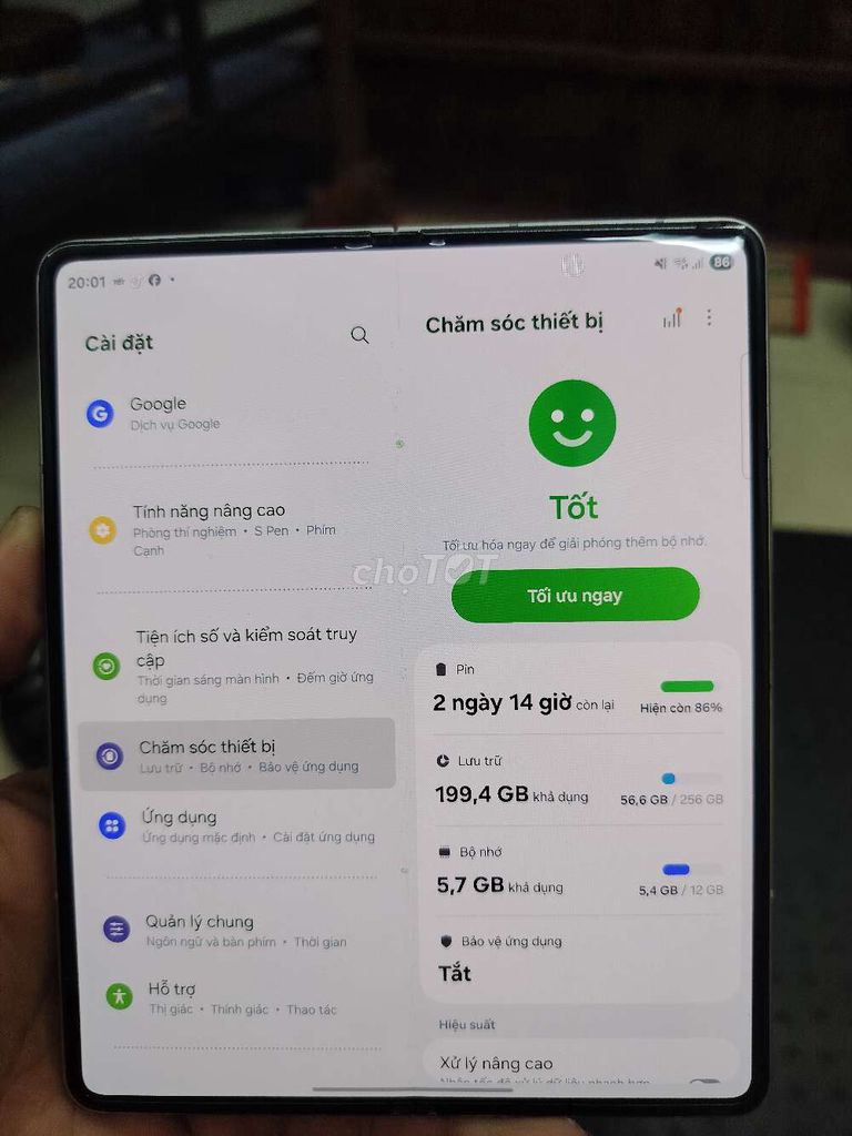 Samsung Z Fold3 256GB Vàng Hồng, Lướt Tốt. Mua bán Điện thoại tại Quận Tân Bình Tp Hồ Chí Minh được đăng bởi NgoanTrang hình 1