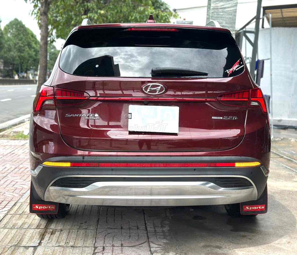 Hyundai Santafe Dầu cao cấp 2024 Đỏ 26.000km