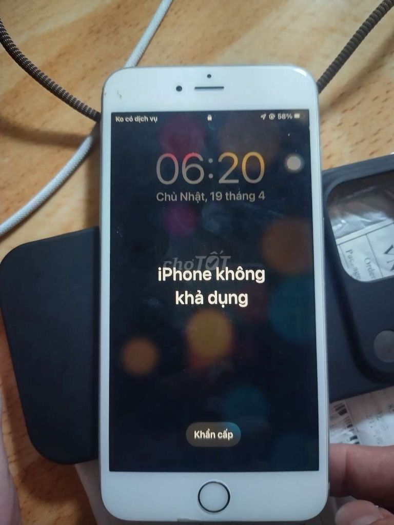 iPhone 6s Plus 32GB Trắng. Mua bán Điện thoại tại Quận Hồng Bàng Hải Phòng được đăng bởi Thế Anh 84 hình 1