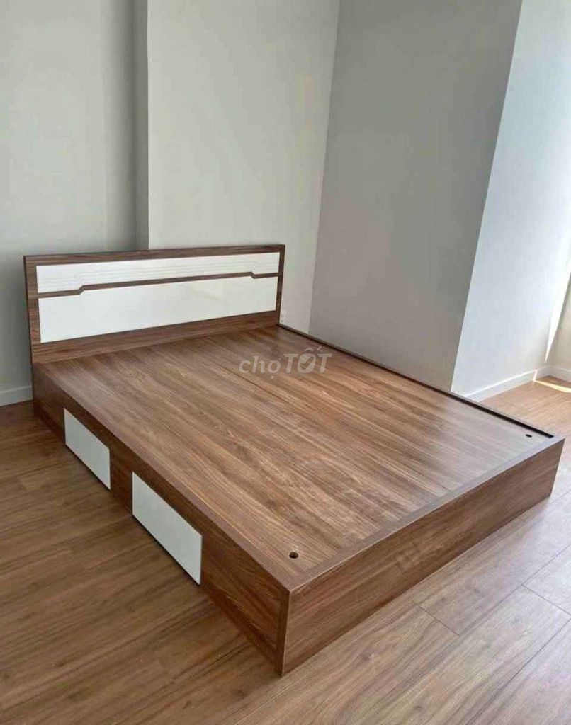 GIƯỜNG HỘP GỖ CÔNG NGHIỆP MDF 1M6 2M CÓ 2 HỘP KÉO . Mua bán Giường, chăn ga gối nệm tại Thị xã Bến Cát Bình Dương được đăng bởi Tủ nhựa đài loan hoàng quân hình 1