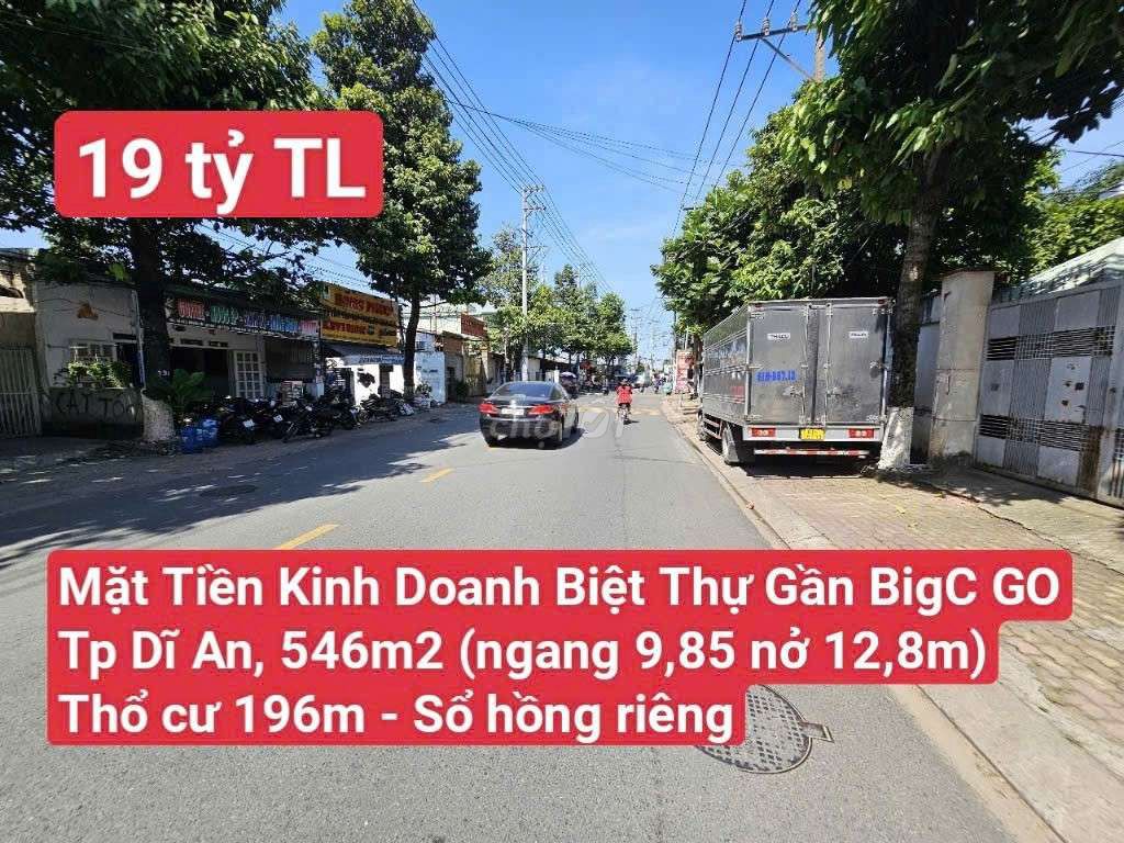 🆘 Mặt Tiền Kho Xưởng Biệt Thự Gần BigC GO, P. Đông Hòa, Tp. Dĩ An