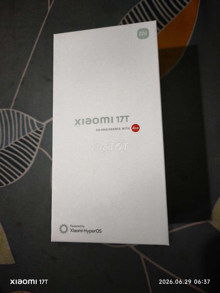 Xiaomi 17T Đen Leica 6500mAh. Mua bán Điện thoại tại Thị xã Tân Uyên Bình Dương được đăng bởi Ledang hình 1