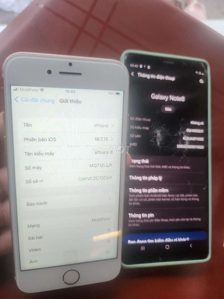 samsung note 8 ve chai. Mua bán Điện thoại tại Quận 11 Tp Hồ Chí Minh được đăng bởi quoc phong hình 1