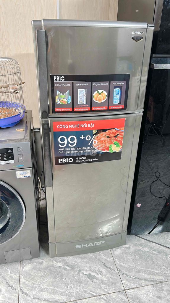 Tủ lạnh Sharp 180L Bạc. Mua bán Tủ lạnh tại Quận Long Biên Hà Nội được đăng bởi Tuan anh hình 1