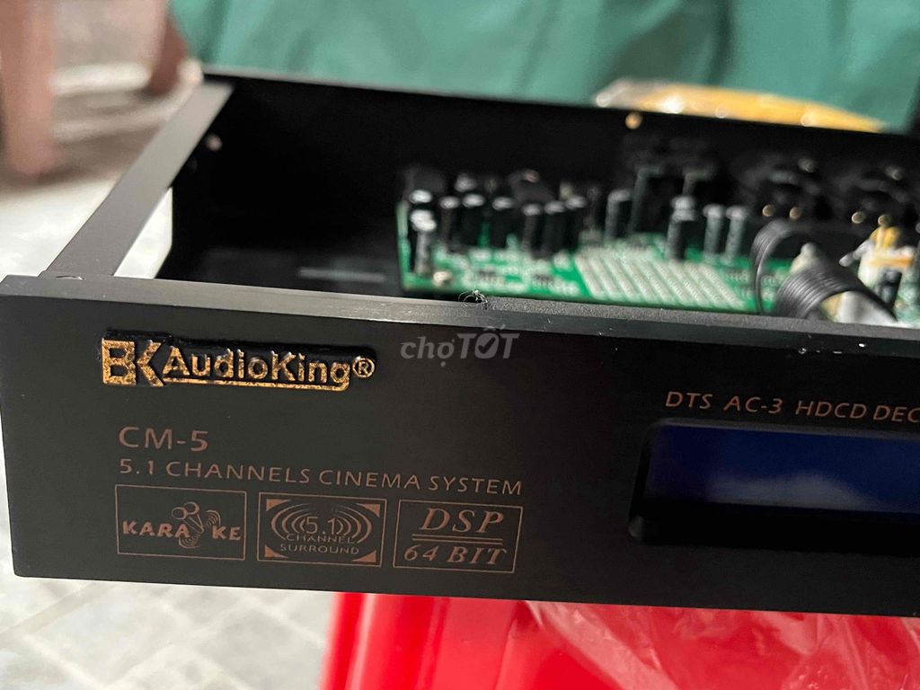 Bộ xử lý âm thanh AudioKing CM-5 Đen 5.1. Mua bán Tivi, Âm thanh tại Huyện Hóc Môn Tp Hồ Chí Minh được đăng bởi Lộc phát hình 1