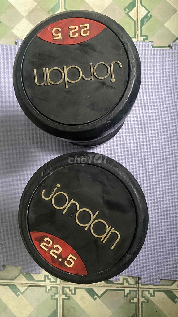 Tạ tay Jordan 22.5 kg Đen. Mua bán Đồ thể thao, Dã ngoại tại Quận Tân Bình Tp Hồ Chí Minh được đăng bởi An hình 1