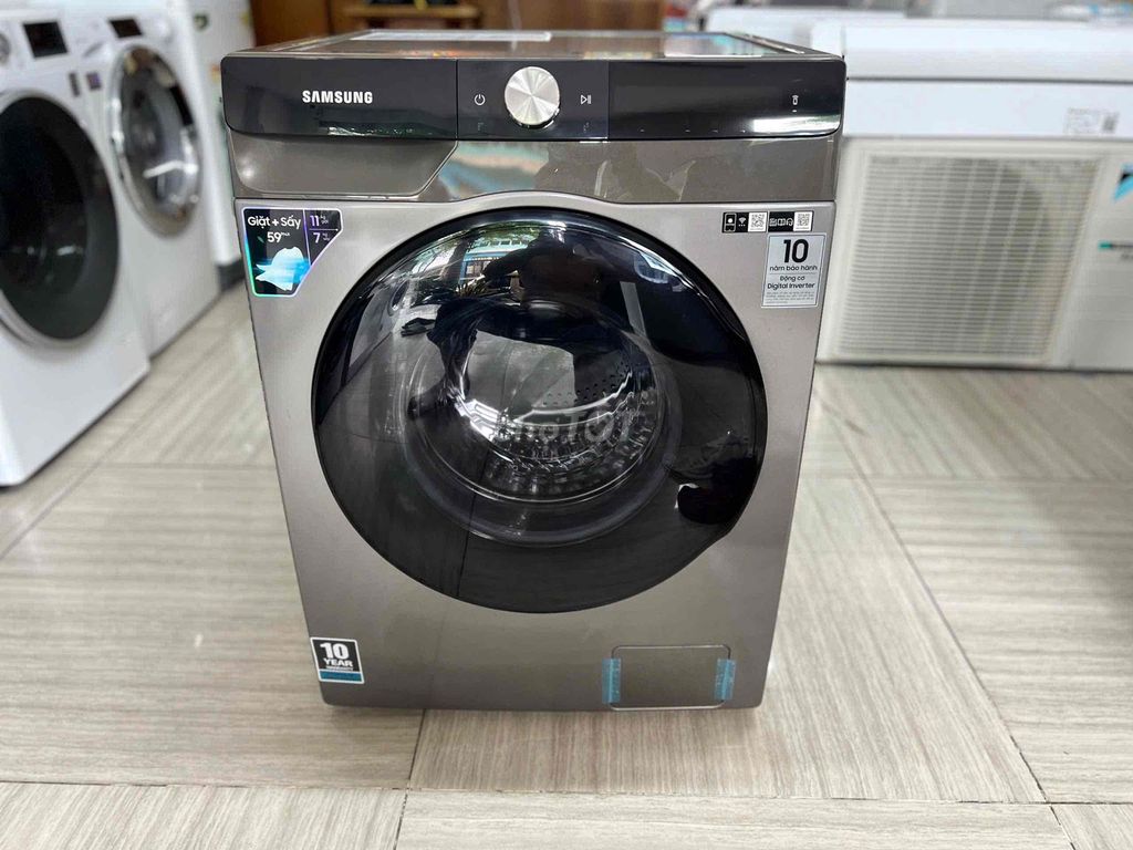 MÁY GIẶT SẤY SAMSUNG 11/7KG–SMART ĐIỀU KHIỂN TỪ XA. Mua bán Máy giặt tại Quận Tân Phú Tp Hồ Chí Minh được đăng bởi Điện Máy Trung Cold hình 1