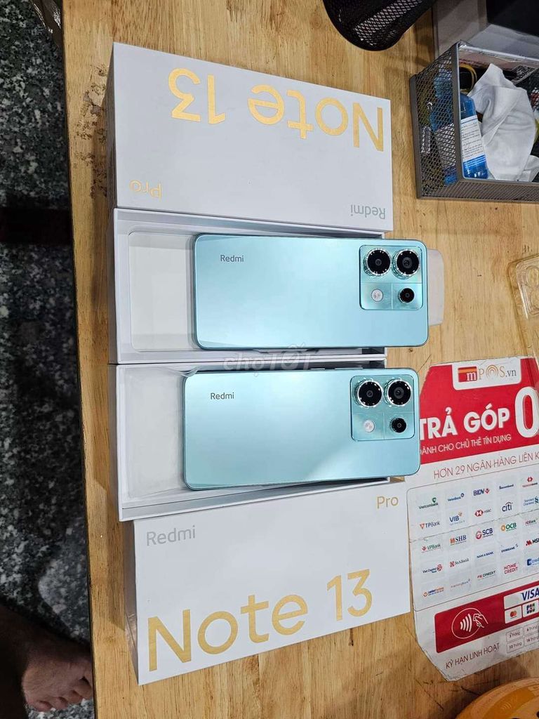 XIAOMI REDMI NOTE 13 PRO 5G 12/256 FULLBOX ĐẸP VIP