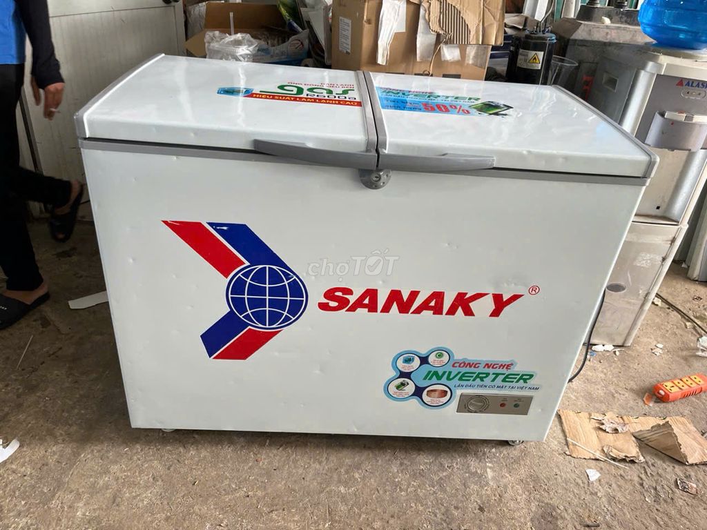 Tủ đông Sanaky inverter 280 lít, chạy êm. Mua bán Tủ lạnh tại Quận Tân Phú Tp Hồ Chí Minh được đăng bởi Ngọc hình 3