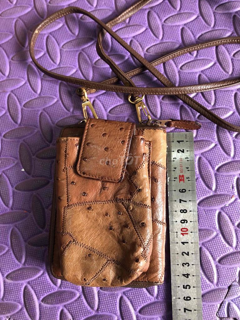 Túi đựng điện thoại EXCELA Da đà điểu. Mua bán Túi xách tại Huyện An Dương Hải Phòng được đăng bởi Tu Tang Quang hình 1