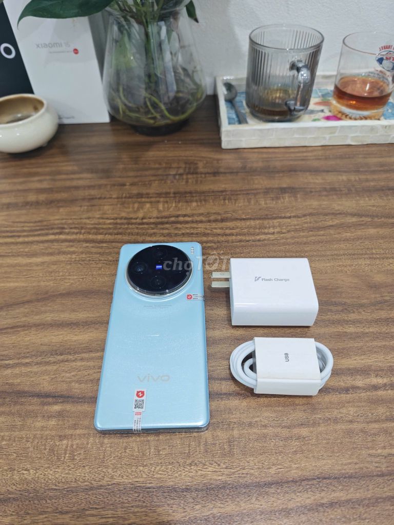 Vivo X100 Pro 5G Xanh 16/512 sạc 80w có ship COD. Mua bán Điện thoại tại Quận Hoàng Mai Hà Nội được đăng bởi Trần Ngọc Hiếu hình 1