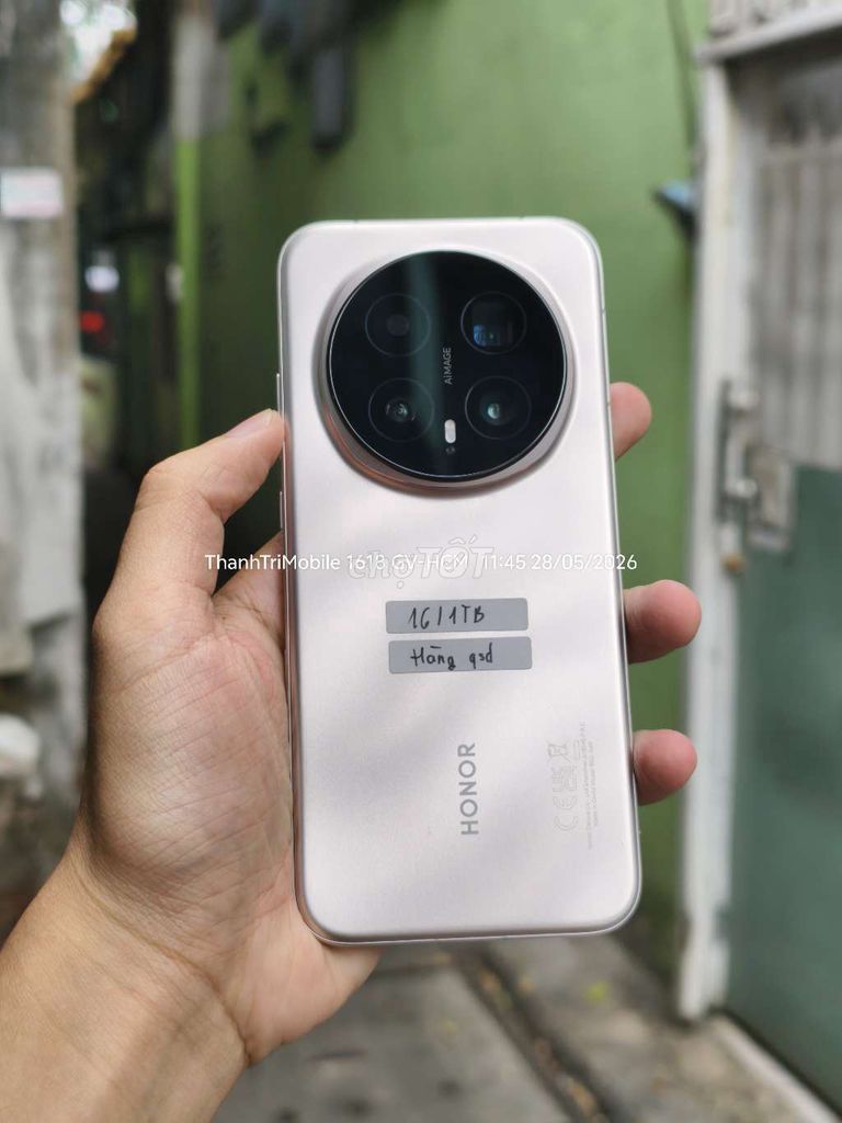 Honor Magic 8 Pro Vàng 16/1T QT HK kèm sạc zin. Mua bán Điện thoại tại Quận Gò Vấp Tp Hồ Chí Minh được đăng bởi Thanh Tri hình 1