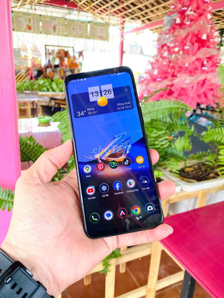ROG Phone 6D 256GB Trắng. Mua bán Điện thoại tại Quận 12 Tp Hồ Chí Minh được đăng bởi Kim Long hình 1