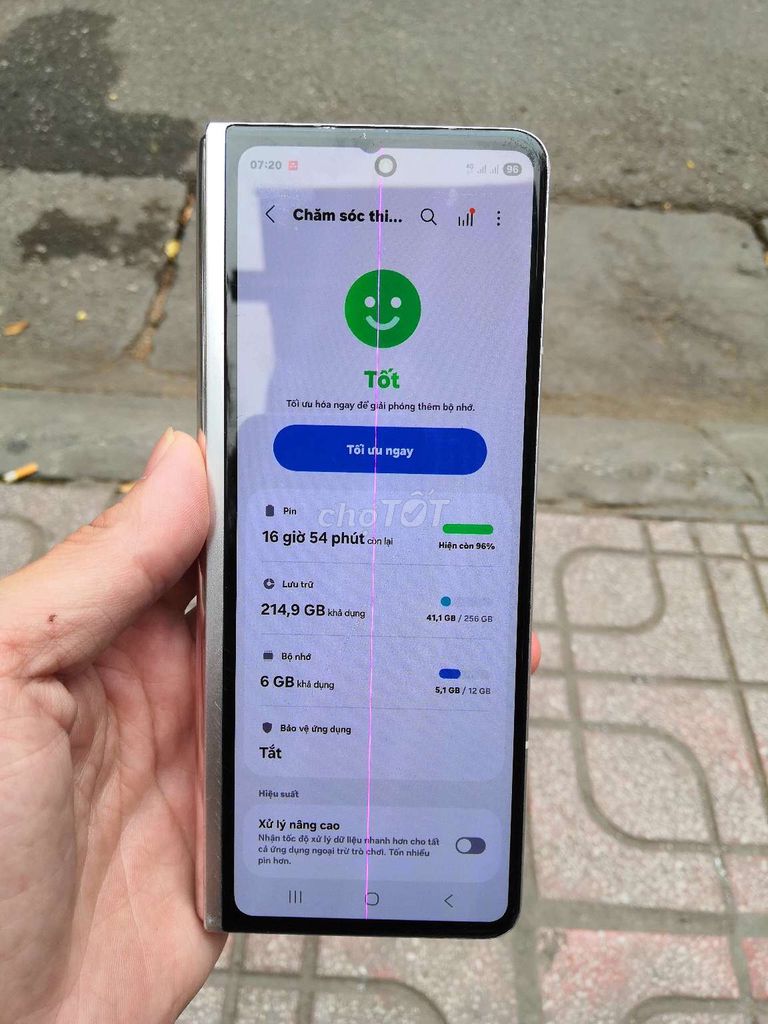 Samsung Galaxy Z Fold3 256GB Bạc. Mua bán Điện thoại tại Quận Ba Đình Hà Nội được đăng bởi Central Cee 3989 hình 1