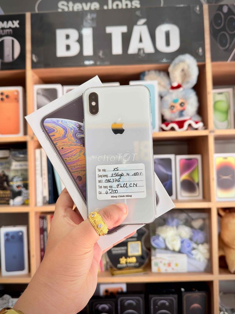 Apple iPhone XS 256GB Trắng. Mua bán Điện thoại tại Thành phố Long Xuyên An Giang được đăng bởi Bi Táo Store hình 1