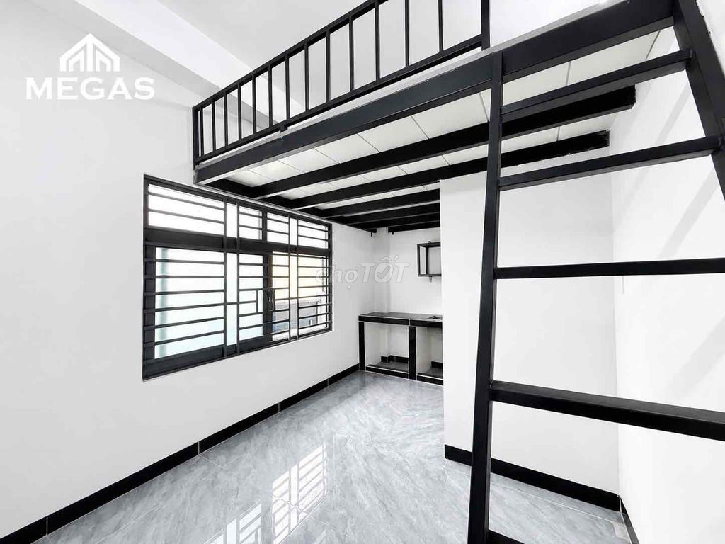 PHÒNG TRỌ CÓ GÁC - 35M2 - NGAY GALAXY NGUYỄN VĂN QUÁ