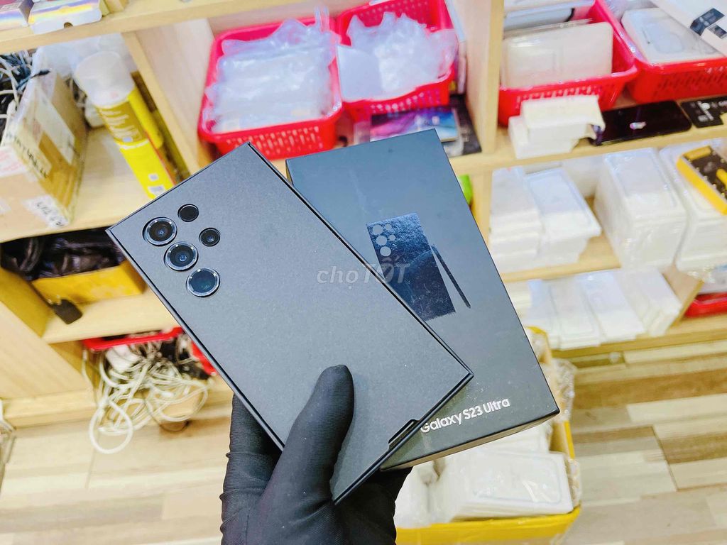 Samsung S23 Ultra 256G Black bản Mỹ 2sim likenew. Mua bán Điện thoại tại Quận Hải Châu Đà Nẵng được đăng bởi TUẤN LUXURY MOBILE ĐÀ NẴNG hình 1