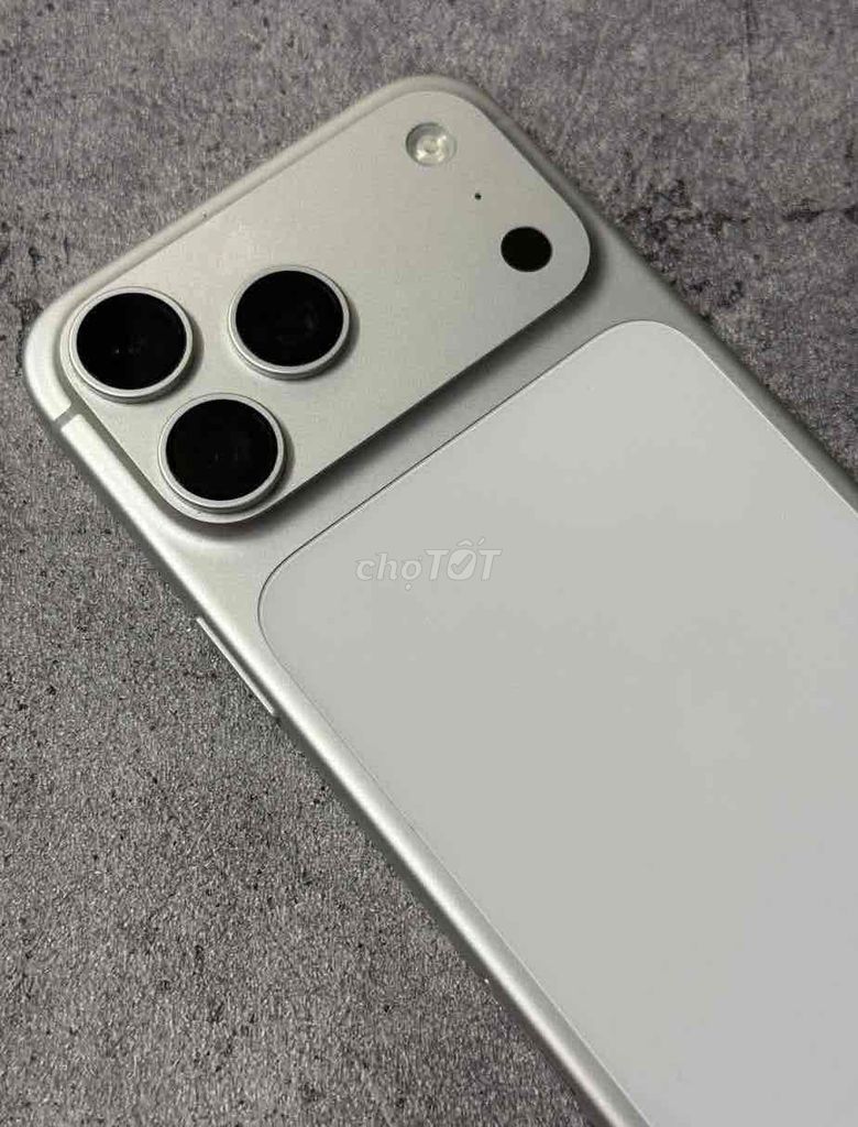 IPhone 17 Prm 512GB Trắng VN/A BH 9/2026 pin 100%. Mua bán Điện thoại tại Quận 3 Tp Hồ Chí Minh được đăng bởi Kim Thanh  hình 1