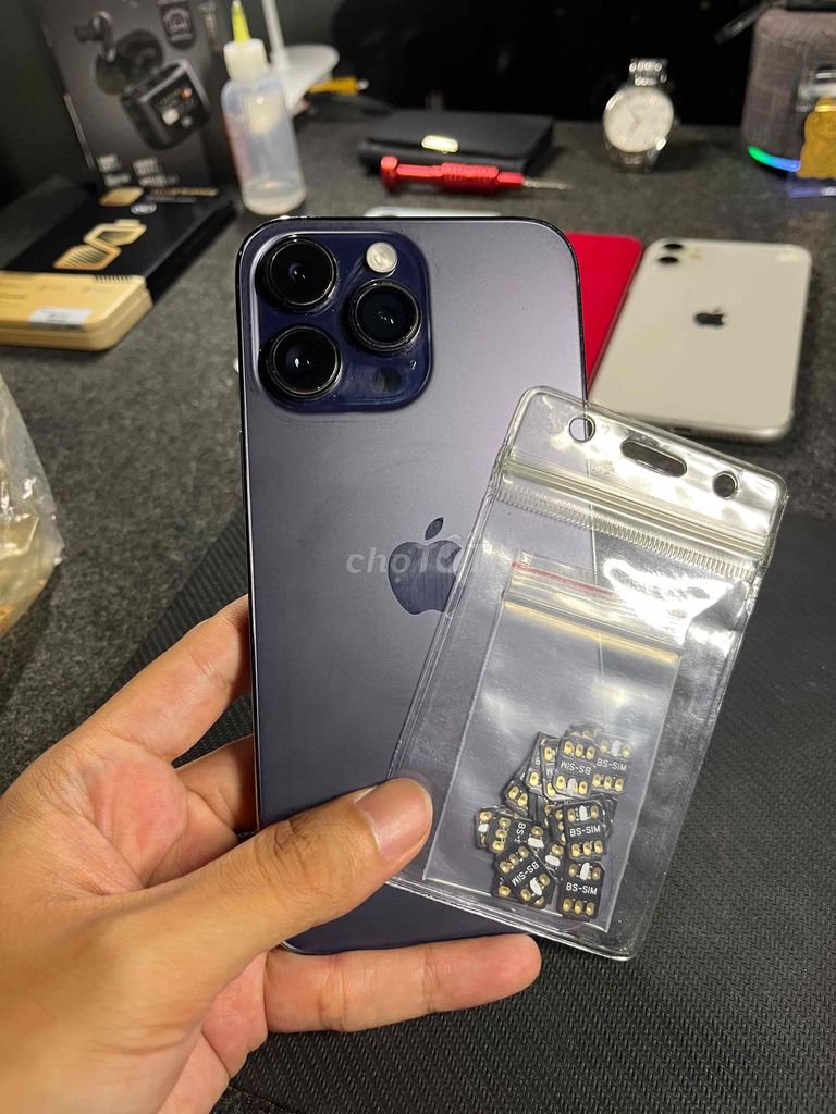 Apple iPhone 14 Pro Max 128GB Tím Lock. Mua bán Điện thoại tại Quận 12 Tp Hồ Chí Minh được đăng bởi Goat Tech hình 1