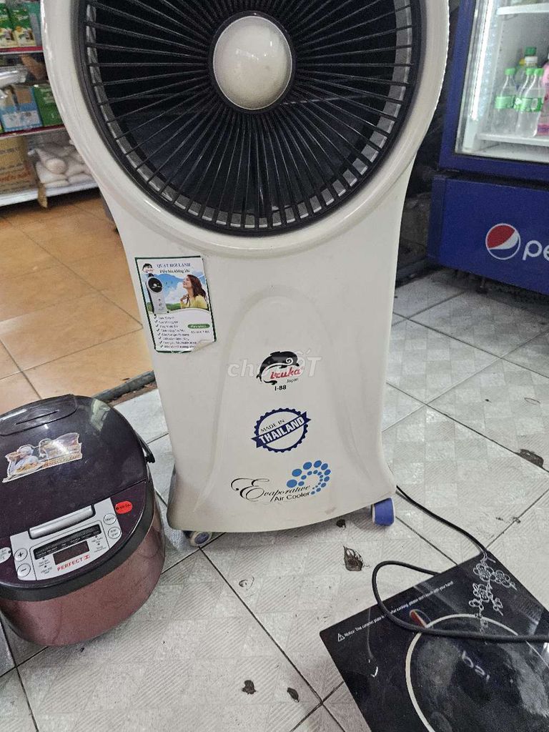 Quạt điều hòa Iruka I-88 Trắng Thái Lan Đã sử dụng. Mua bán Quạt tại Quận Tân Bình Tp Hồ Chí Minh được đăng bởi A phát hình 1