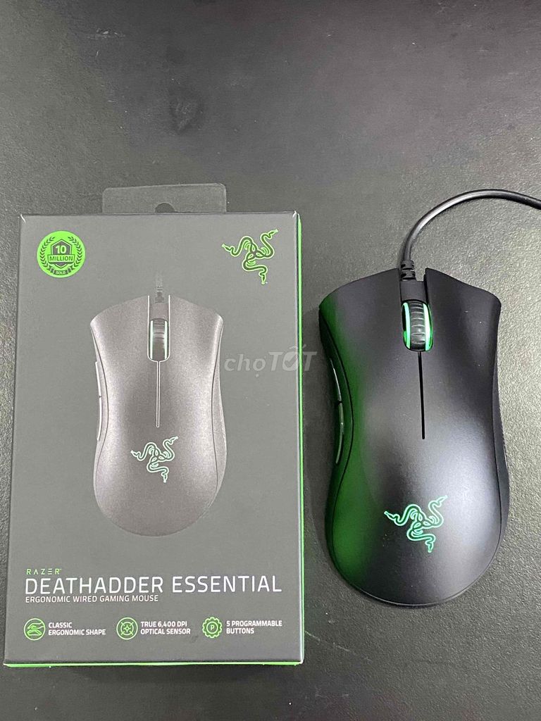 chuột gaming razer deathader fullbox như mới. Mua bán Phụ kiện (Màn hình, Chuột...) tại Thành phố Đà Lạt Lâm Đồng được đăng bởi MAI BINH hình 1