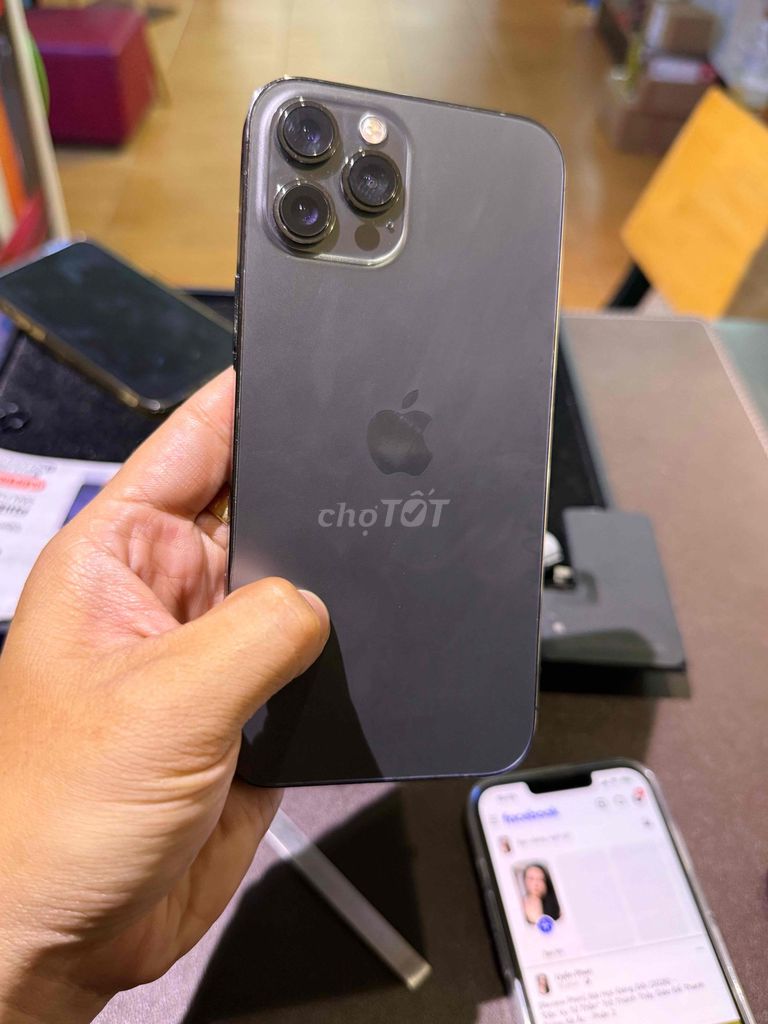 Apple iPhone 12 Pro Max Xám 88%. Mua bán Điện thoại tại Quận Tân Phú Tp Hồ Chí Minh được đăng bởi Minh Sang Store Góp Bao Nợ Xấu hình 1