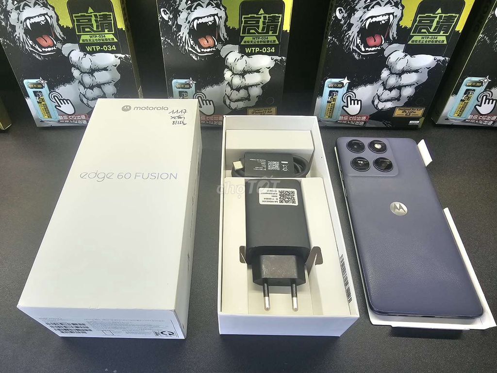 Motorola Edge 60 Fusion Xám 99% fullbox. Mua bán Điện thoại tại Quận Ninh Kiều Cần Thơ được đăng bởi Thinhmobile Cần thơ  hình 1