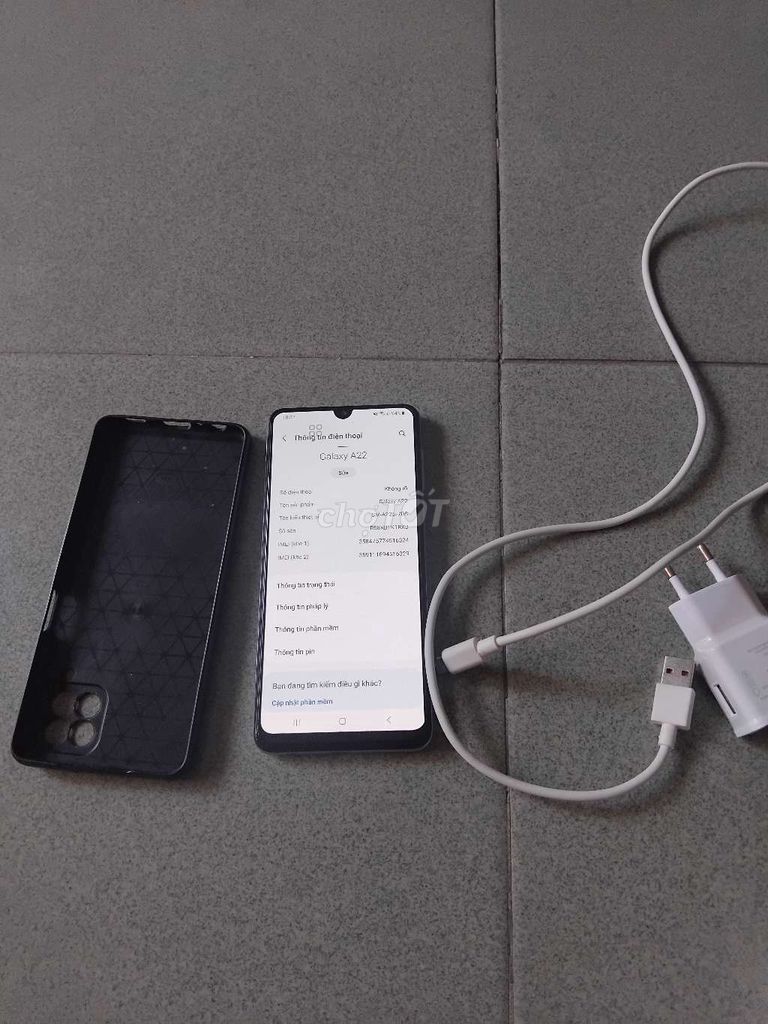 Samsung Galaxy A22 128GB Tím Đã sử dụng. Mua bán Điện thoại tại Quận Tân Bình Tp Hồ Chí Minh được đăng bởi Tien Dinh hình 1
