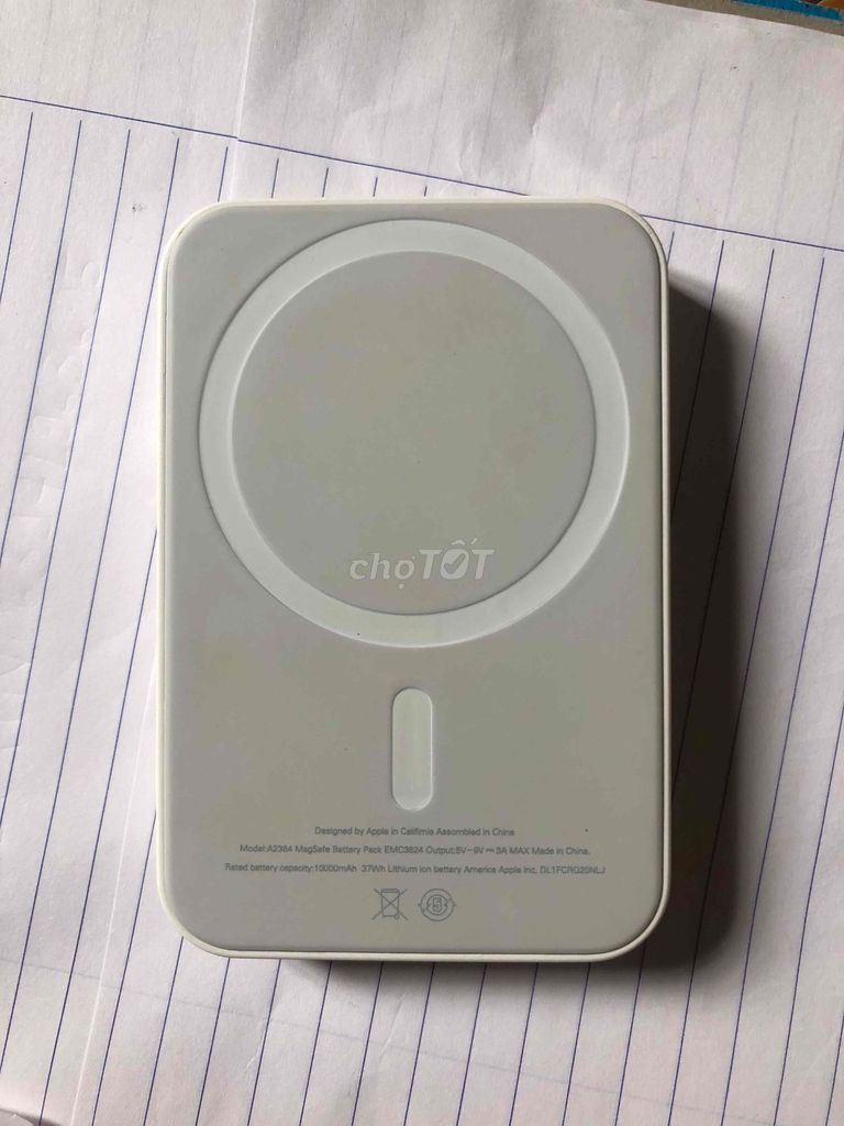 Sạc dự phòng Apple Magsafe cũ. Mua bán Phụ kiện (Màn hình, Chuột...) tại Huyện Việt Yên Bắc Giang được đăng bởi Anh Đồng NÁt hình 1
