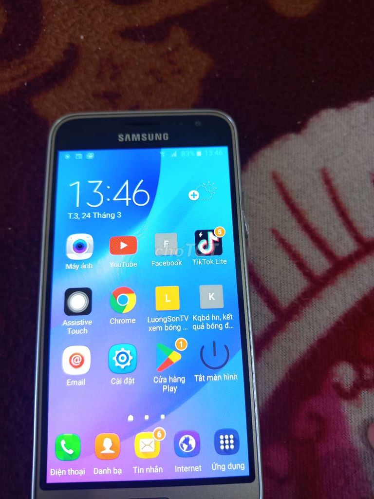 Samsung Galaxy J3 (2016) 8GB Vàng đồng. Mua bán Điện thoại tại Huyện Cư Kuin Đắk Lắk được đăng bởi Hoàng Nguyễn hình 1