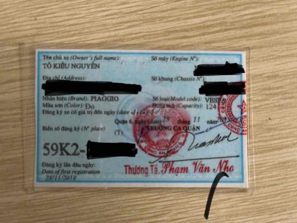 Vespa LX. Mua bán Xe máy tại Quận 6 Tp Hồ Chí Minh được đăng bởi Tuấn Ngọc hình 3