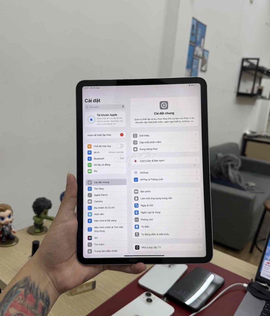 Apple iPad Pro 2018 64GB Bạc Zin nguyên bản. Mua bán Máy tính bảng tại Quận Đống Đa Hà Nội được đăng bởi KT Hà Nội Mobile hình 1