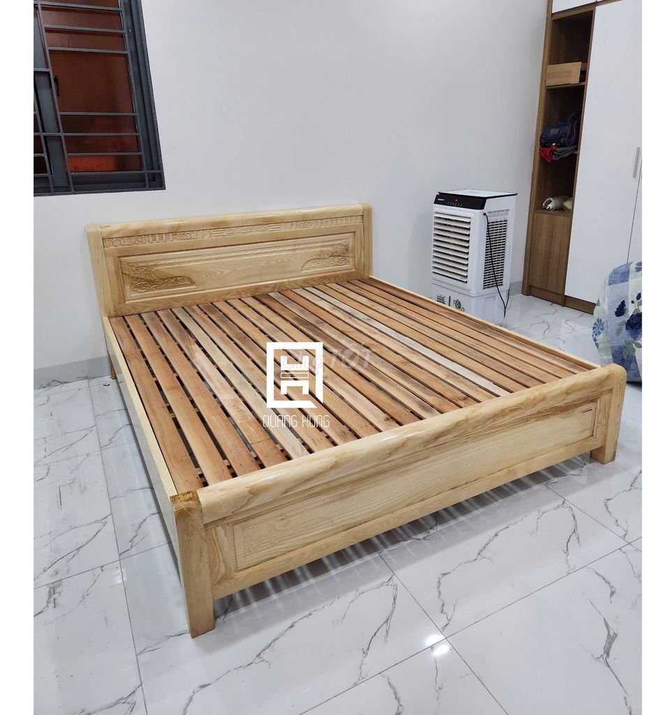  GIƯỜNG GỖ MDF-GIƯỜNG MDF-GIƯỜNG MDF-GIƯỜNG GỖ MDF. Mua bán Giường, chăn ga gối nệm tại Huyện Long Thành Đồng Nai được đăng bởi Nội Thất Quang Hùng TD hình 1