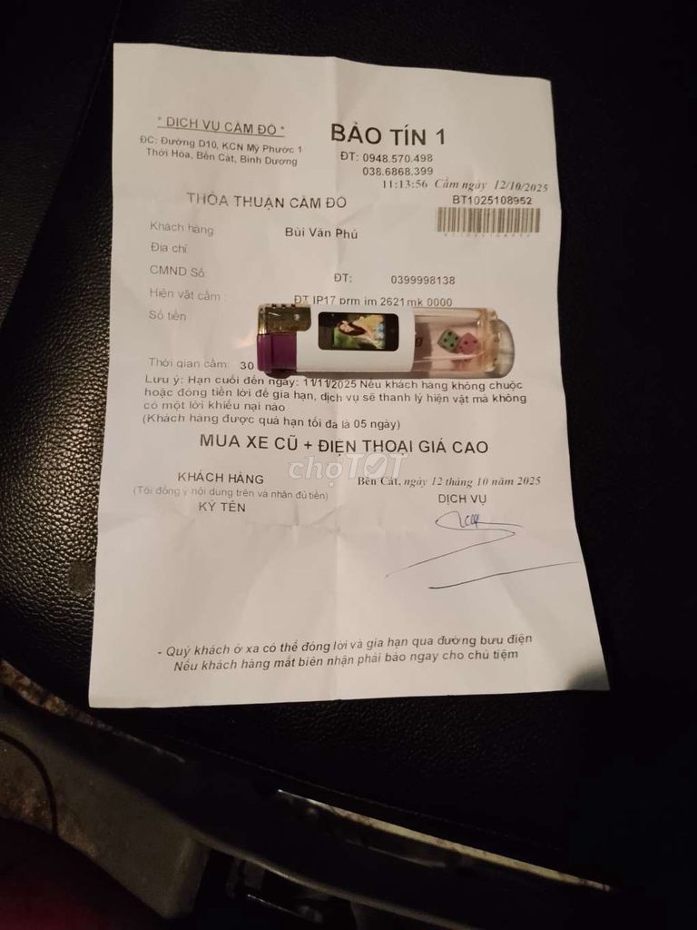 Cần bán 1phone17 prm. Mua bán Điện thoại tại Thị xã Bến Cát Bình Dương được đăng bởi Tên chưa cung cấp hình 1