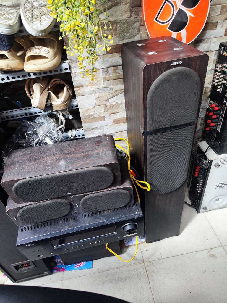 Dàn loa Jamo 5.1 sub điện jamo amply Denon. Mua bán Tivi, Âm thanh tại Quận Gò Vấp Tp Hồ Chí Minh được đăng bởi Vương hình 1
