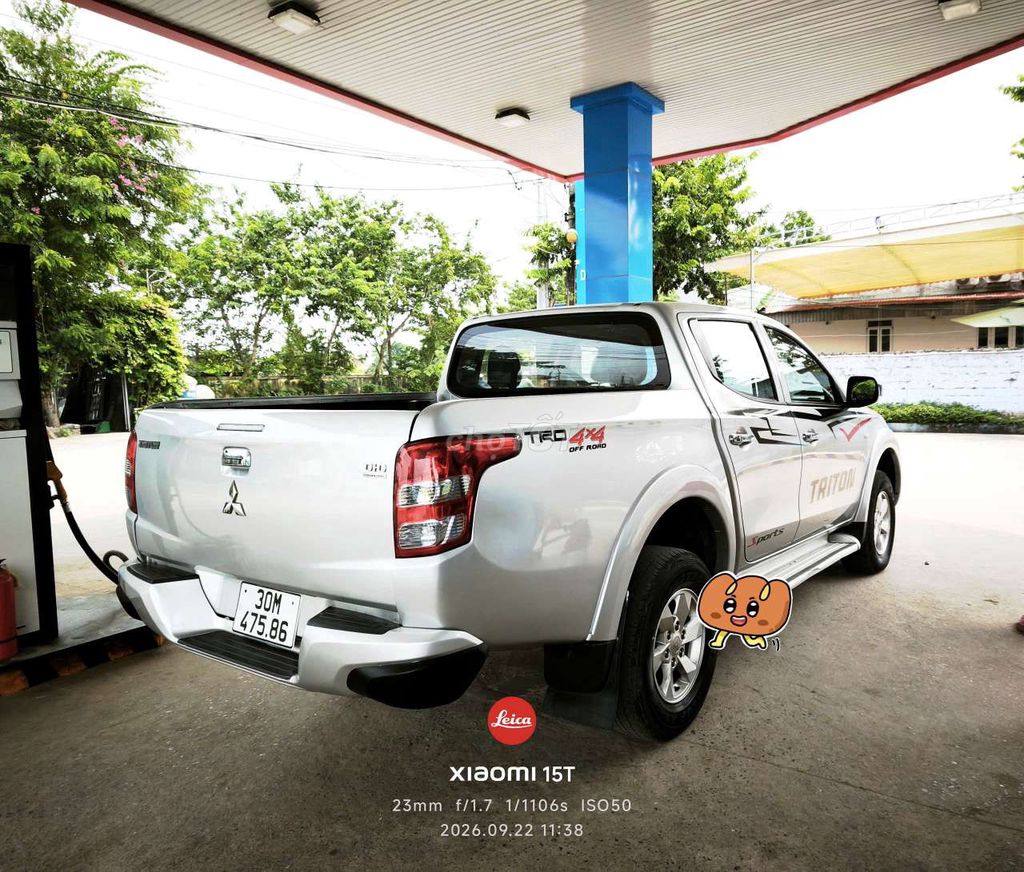 Mitsubishi Triton GLX 2019 МКПП бензин серебристый