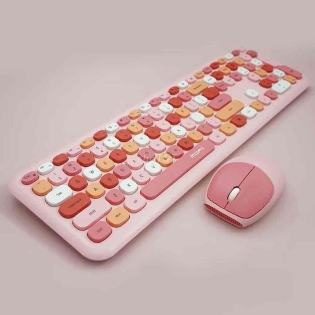 Combo bàn phím chuột MOFII Hồng. Mua bán Phụ kiện (Màn hình, Chuột...) tại Thành phố Dĩ An Bình Dương được đăng bởi Hana hình 1