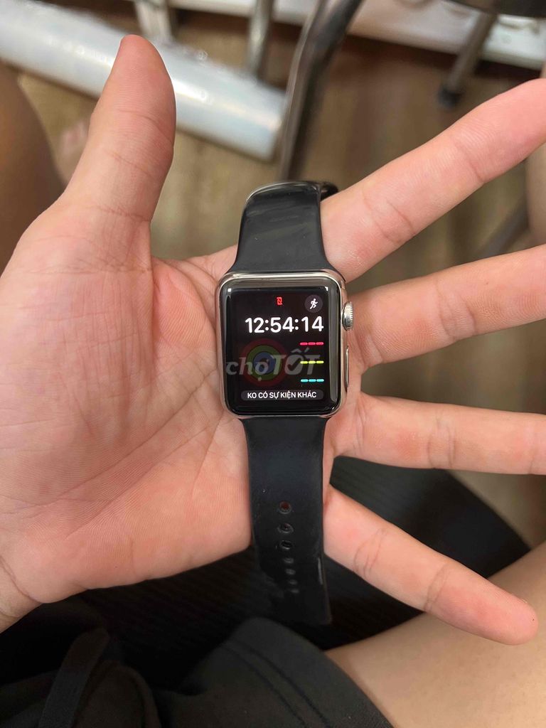 Apple Watch 38mm Bạc seri. Mua bán Thiết bị đeo thông minh tại Quận 12 Tp Hồ Chí Minh được đăng bởi Ngô Văn Sơn hình 1