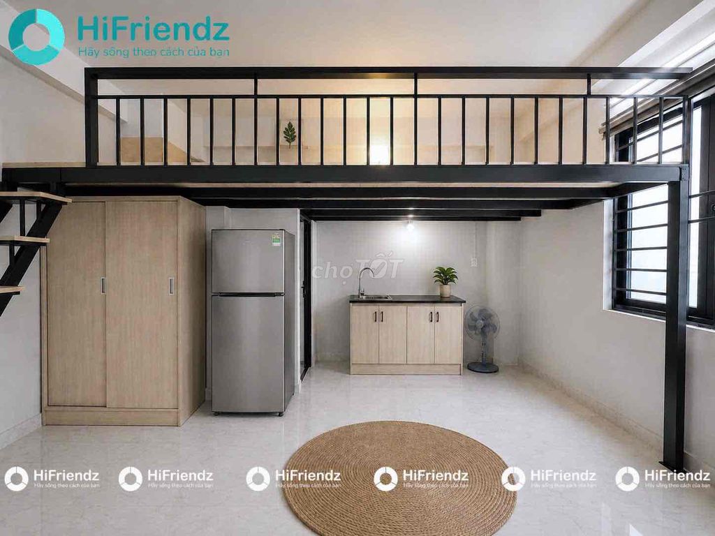 CHO THUÊ DUPLEX MỚI XÂY SÁT Q1 - GẦN ĐH CÔNG NGHIỆP - ĐH VĂN LANG
