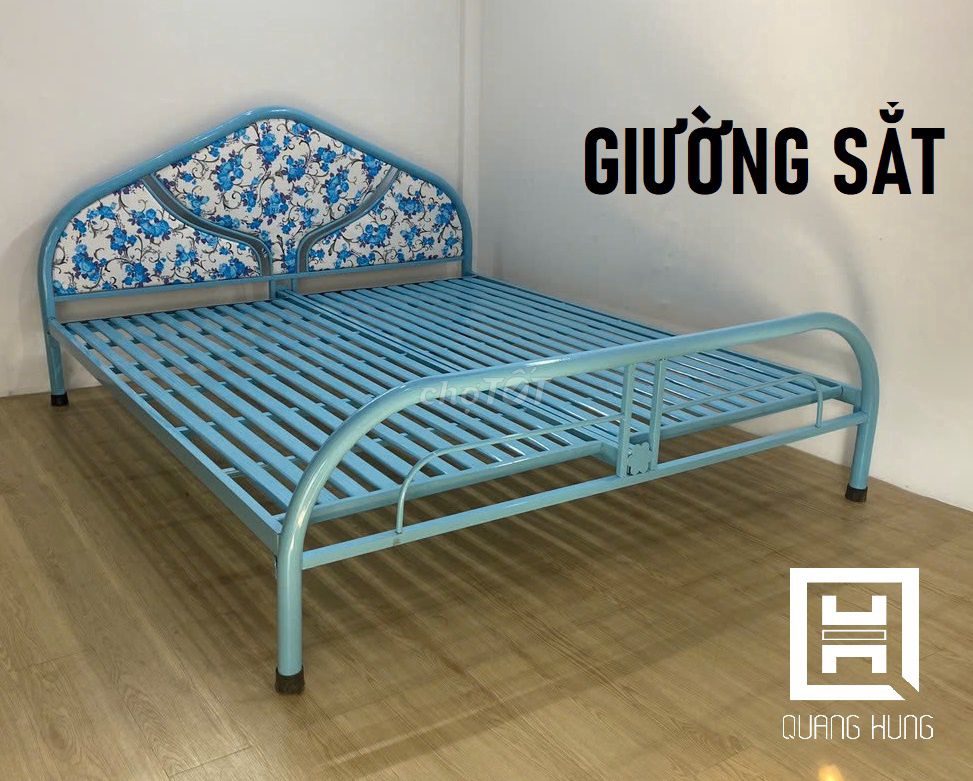 GIƯỜNG SẮT ỐNG TRÒN-GIƯỜNG SẮT--GIƯỜNG SẮT-GIƯỜNG=. Mua bán Giường, chăn ga gối nệm tại Thị xã Tân Uyên Bình Dương được đăng bởi NỘI THẤT NHÀ XINH hình 1