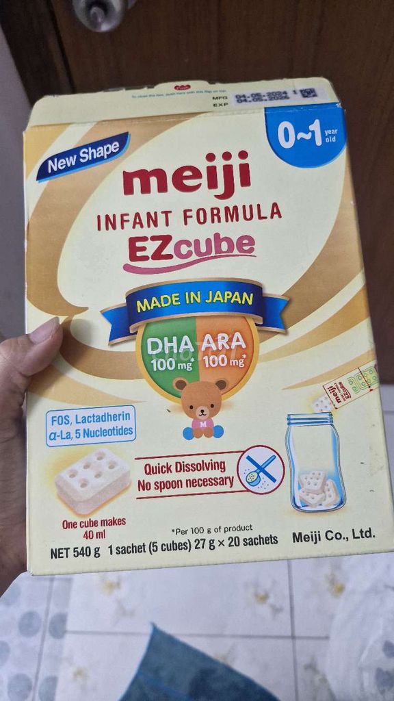 Sữa bột Meiji EZcube Nhật Bản 540g. Mua bán Phụ kiện, Thức ăn, Dịch vụ tại Quận Bình Tân Tp Hồ Chí Minh được đăng bởi Xuân hình 1