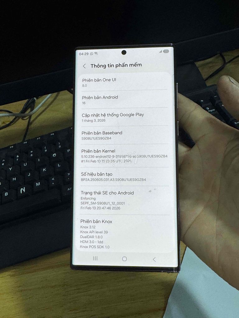 Samsung Galaxy S22 Ultra Tím. Mua bán Điện thoại tại Huyện Phong Điền Cần Thơ được đăng bởi CHXM yến nhi hình 1