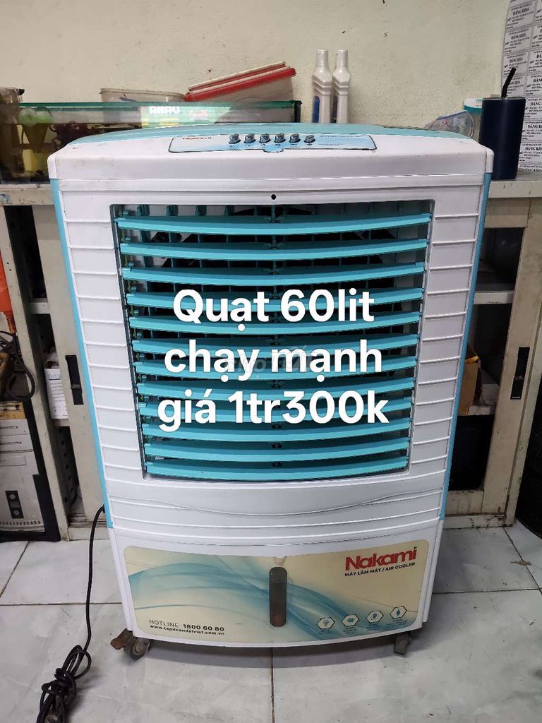 quạt hơi nước nakami 60lit chạy mạnh . Mua bán Quạt tại Quận Cẩm Lệ Đà Nẵng được đăng bởi Quạt củ giá ok hình 1