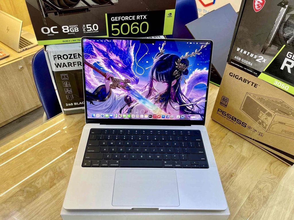 Macbook Pro 14” M4/16/512G/Pin 100%(22l)/Đẹp 99%. Mua bán Laptop tại Quận Ninh Kiều Cần Thơ được đăng bởi mua bán laptop Thành Võ Cần Thơ hình 1