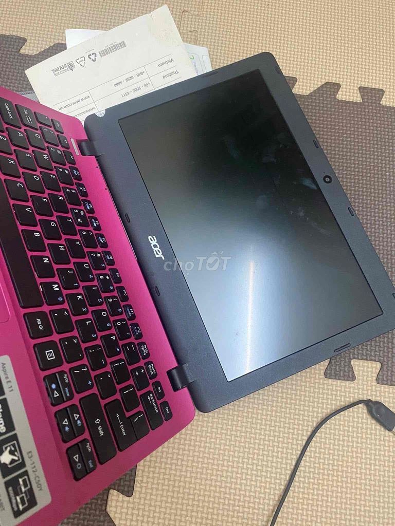 Acer E3-112-50y 2GB/500GB Hồng. Mua bán Laptop tại Quận 8 Tp Hồ Chí Minh được đăng bởi Khai hình 1