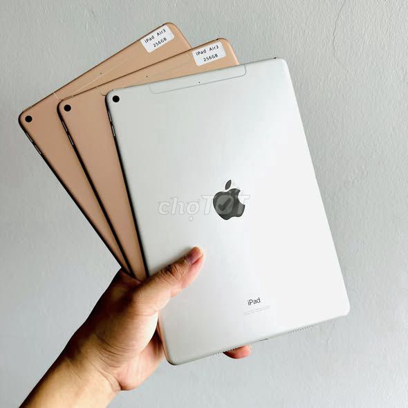 Apple iPad Air 3 256GB Bạc, Vàng hồng. Mua bán Máy tính bảng tại Quận Ba Đình Hà Nội được đăng bởi Hội Đồ Điện Tử hình 1