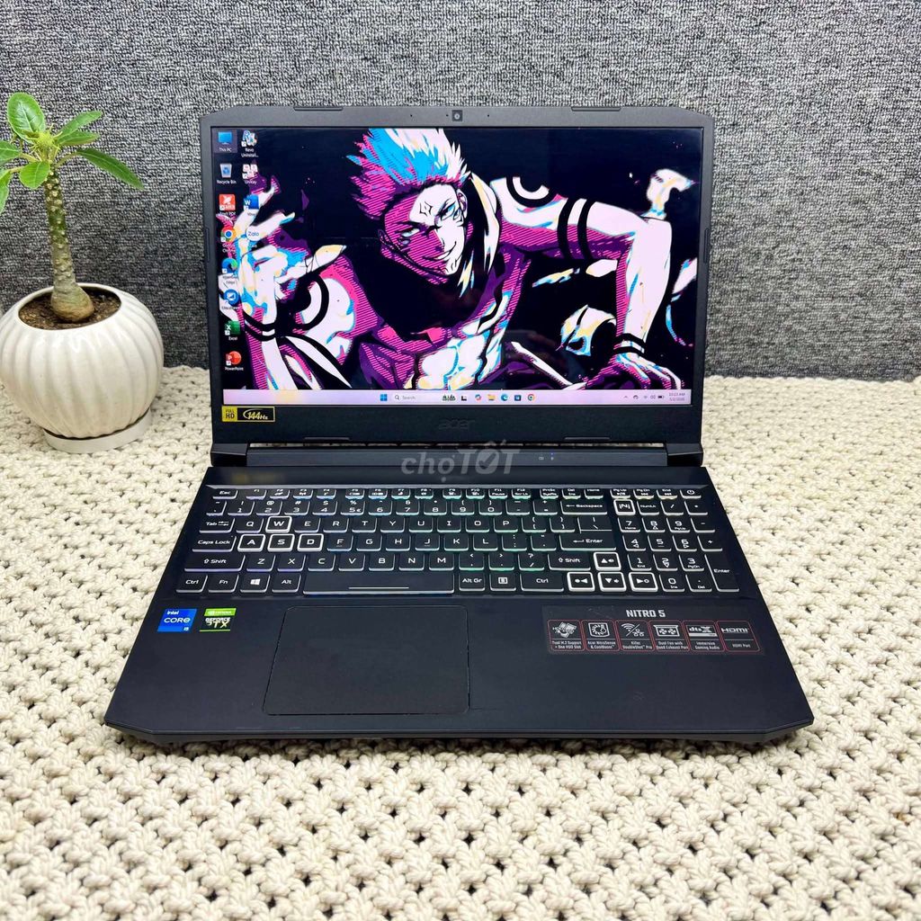 Acer Nitro 5 - i5 11400H / VGA RTX 3050 4G / Đẹp. Mua bán Laptop tại Thành phố Huế Thừa Thiên Huế được đăng bởi LÊ NGUYỄN LAPTOP LAPTOPHUE COM VN hình 1