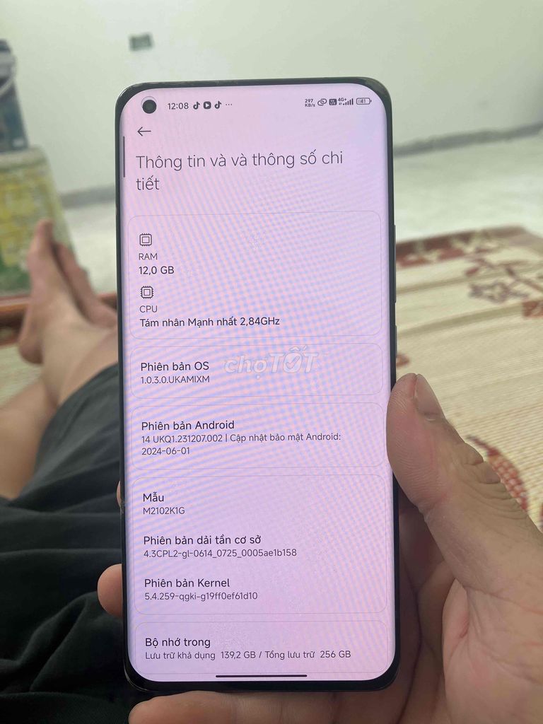 Xiaomi 11 Ultra 12GB/256GB Đen. Mua bán Điện thoại tại Thành phố Hạ Long Quảng Ninh được đăng bởi Nguyên tiến mạnh hình 1